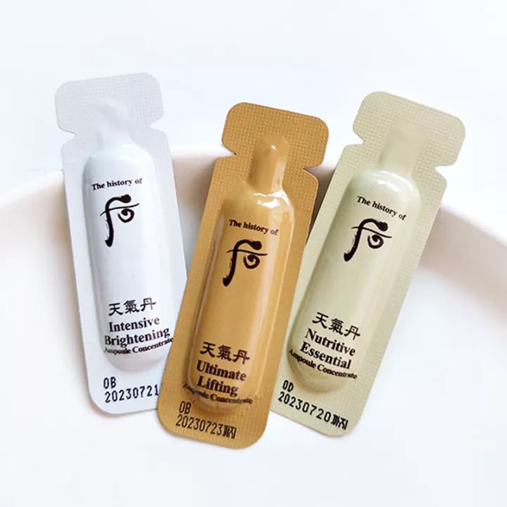 Combo 30 Gói Tinh Chất Giảm Nhăn, Nâng Cơ Chống Chảy Sệ Whoo Cheongidan Ultimate Lifting 1ml X 30