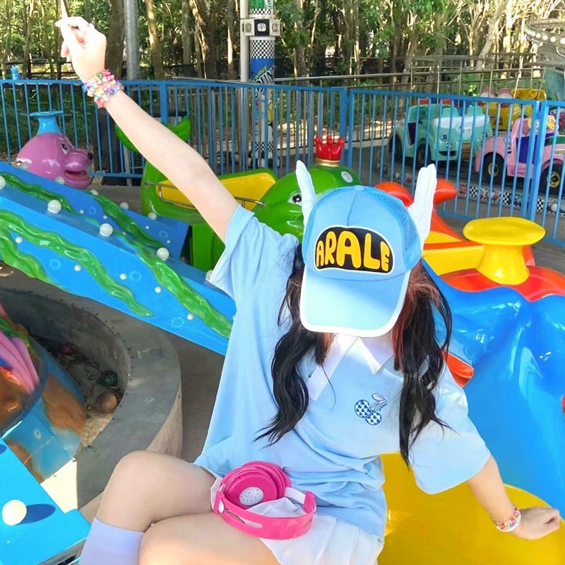 Mũ Lưỡi Trai Vành Cong Hình Đôi Cánh Thiên Thần Dễ Thương Phong Cách Đường Phố Cao Cấp Dành Cho Người Lớn