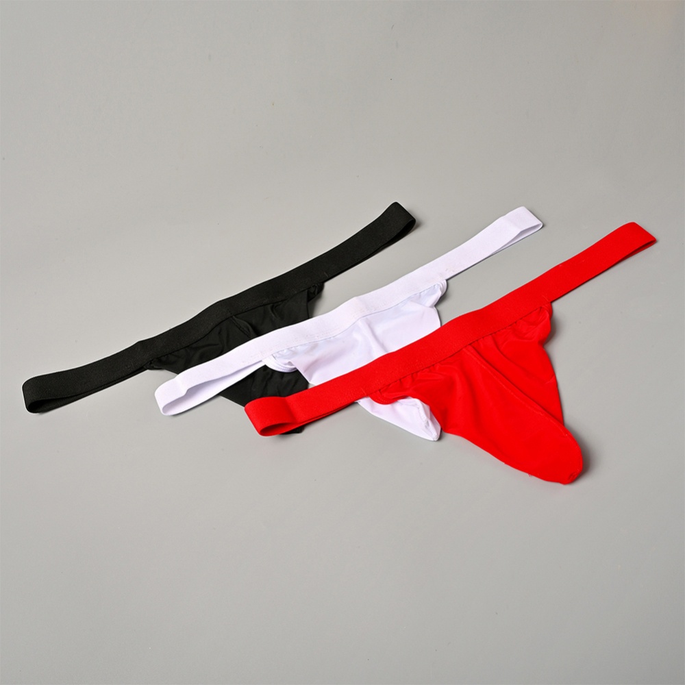 Men Sexy G-String Underpants Pouch Low-Waist Backless Thongs Jockstrap Underwear
