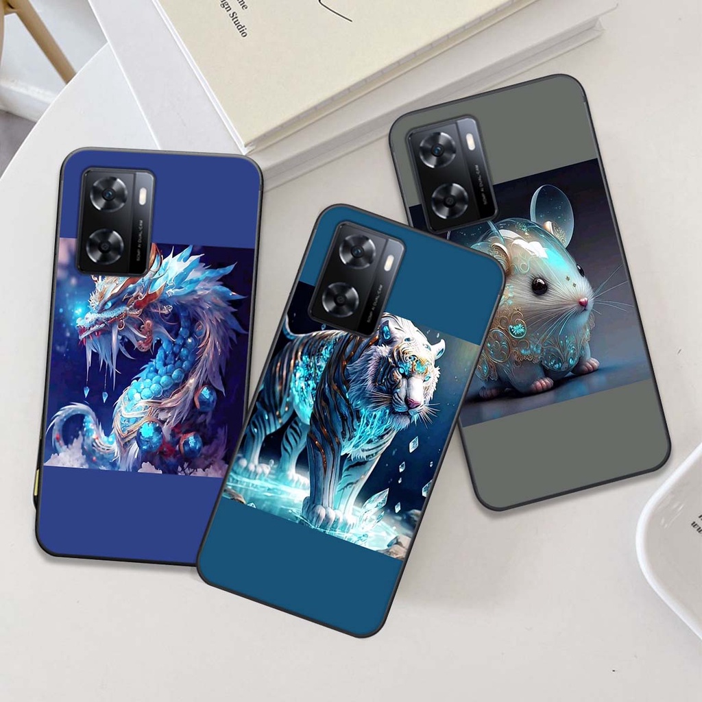 Ốp lưng Oppo A77s bộ hình 12 con giáp sang trọng