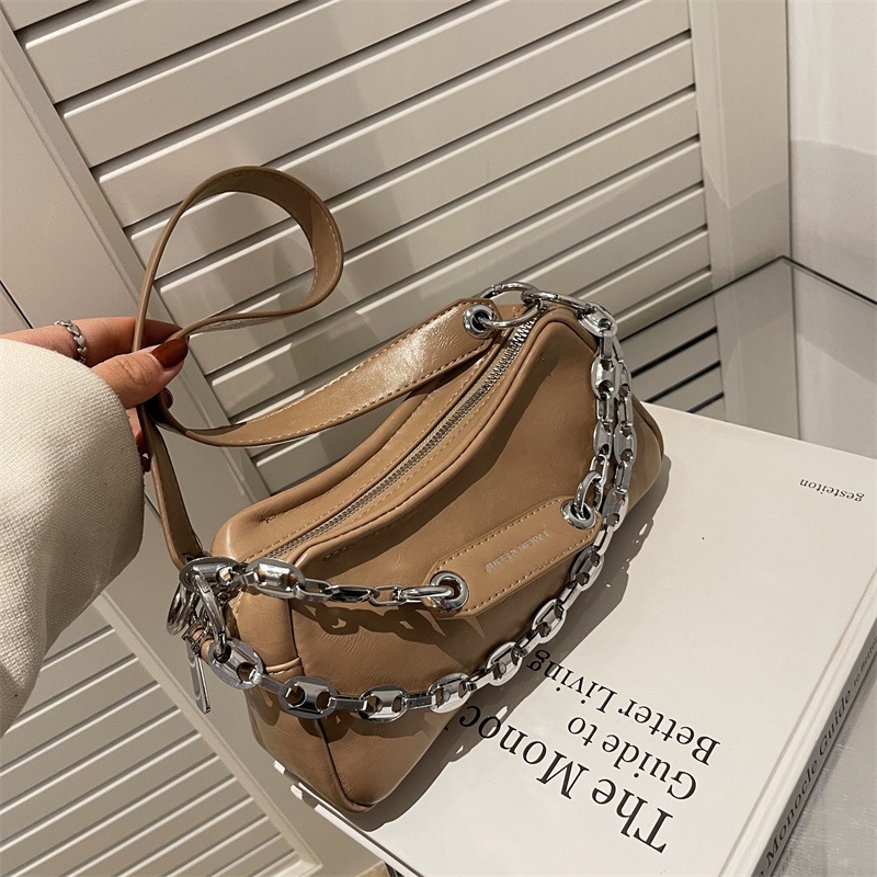 Túi Đeo Vai Bằng Da Mềm Dập Nổi Họa Tiết Thời Trang Cho Nữ