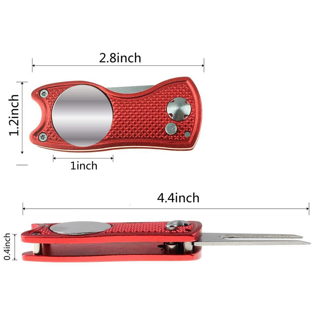 Nĩa Đánh Golf Bằng Thép Không Gỉ Có Thể Tái Sử Dụng Đa Năng