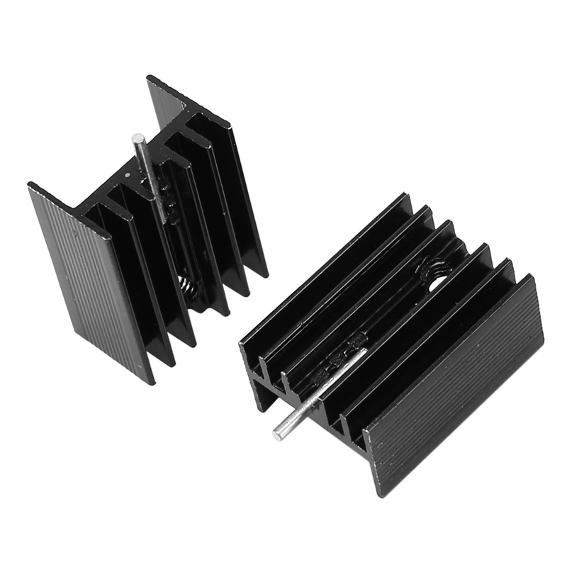Bộ 10 Linh Kiện Bán Dẫn Nhôm 21x15x11mm to-220 mosfet