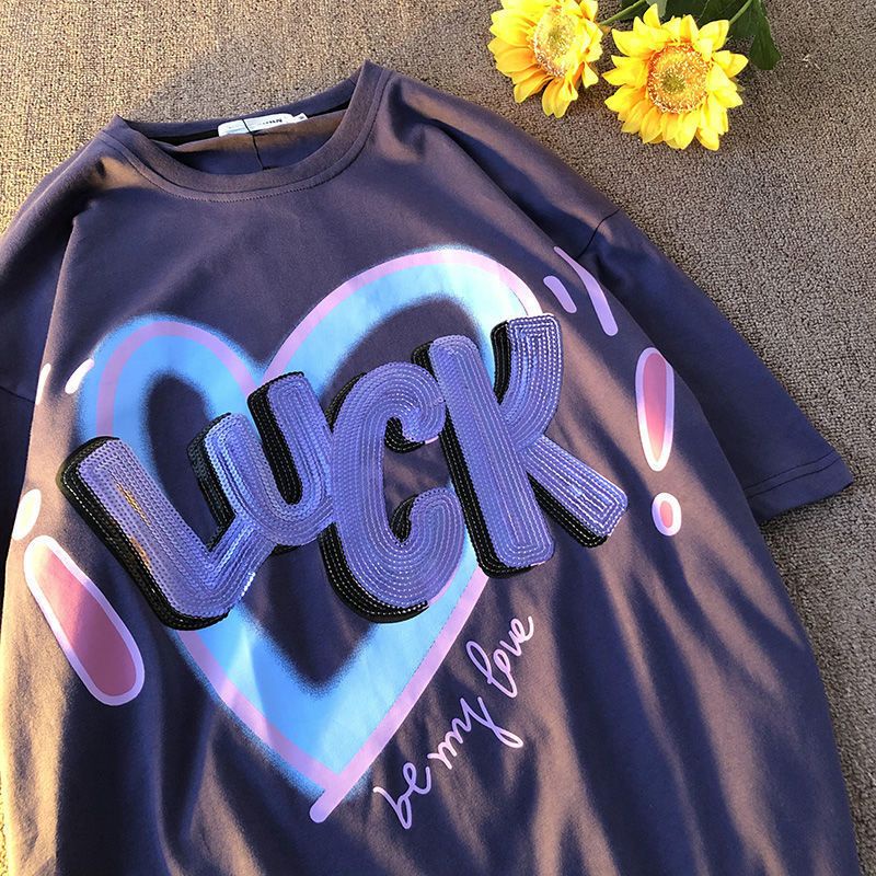 Áo Thun 100% Cotton Tay Ngắn Phong Cách Mới Cho Cặp Đôi