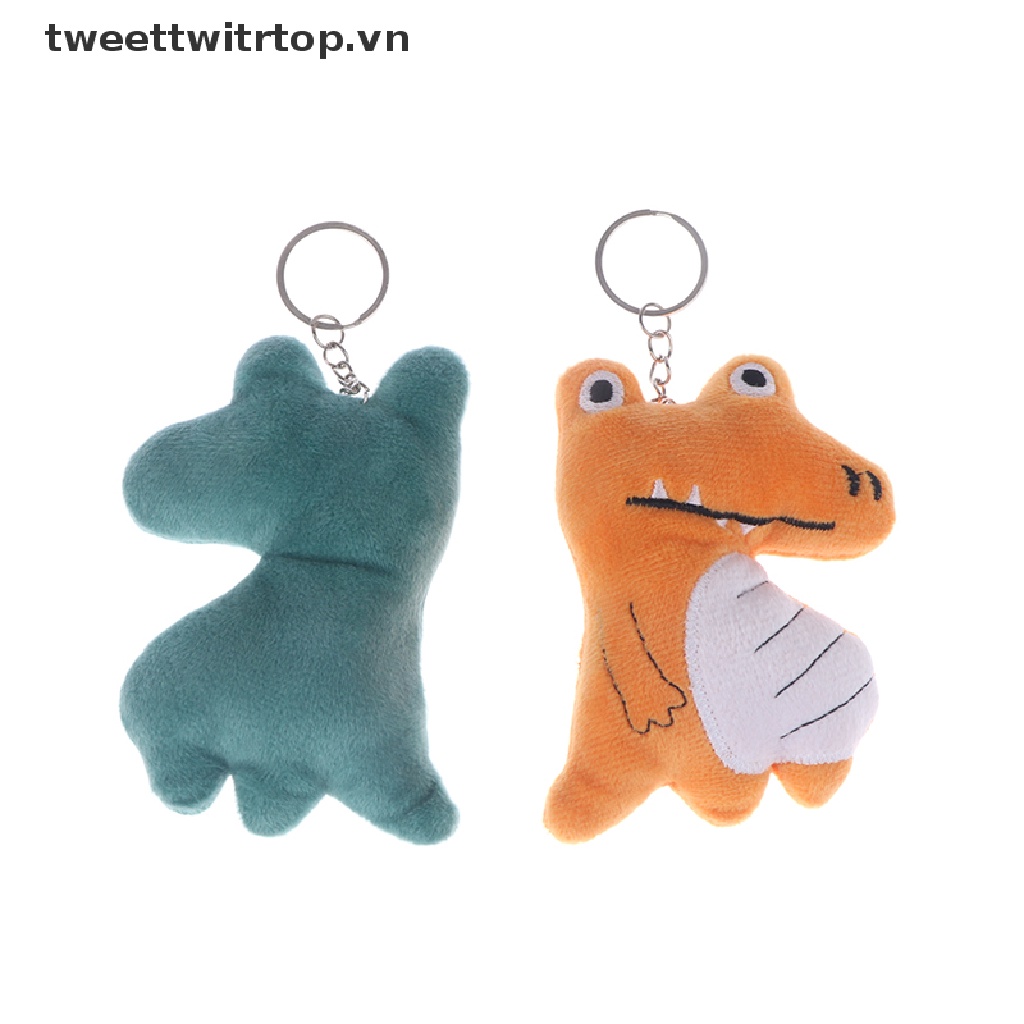 Đồ chơi nhồi bông Hình Cá Sấu 10CM Trang Trí Móc Khóa