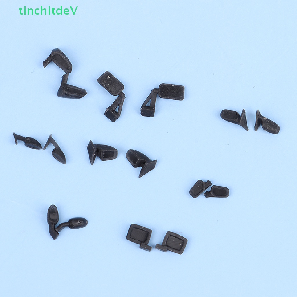 1 Cặp Gương Chiếu Hậu 1: 64 Phản Quang Cho Mô Hình Xe Hơi Đua DIY