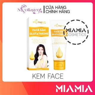 Kem face sâm glutathione n collagen chính hãng 50gr - kem face sâm giảm nám mờ thâm