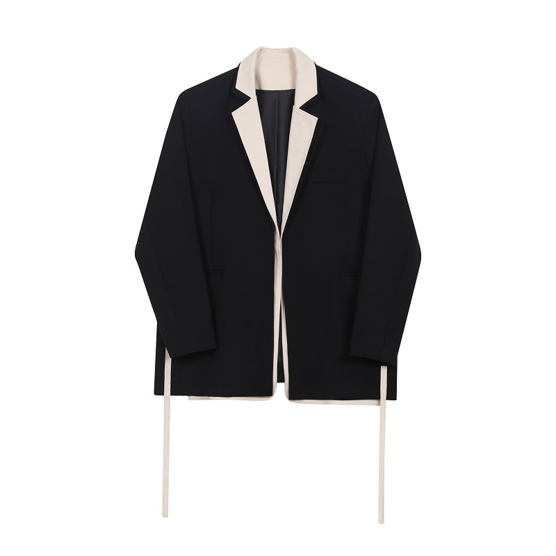 Áo Khoác Vest Hai Lớp Phong Cách Đường Phố Thời Trang Mùa Xuân Mới Cho Nam