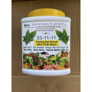 Phân bón lá 33-11-11 Phóng đọt nhanh Đâm chồi mạnh Phục hồi cây