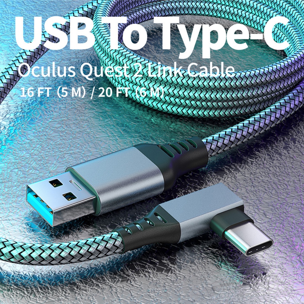 Dây cáp truyền dữ liệu sạc nhanh LENOVO USB Type C đa năng thích hợp cho Oculus Quest 1/ 2