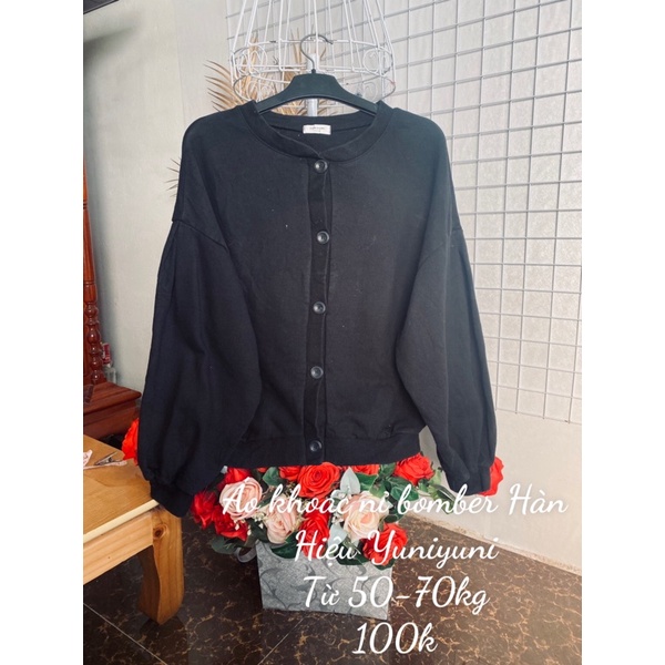 Áo khoác dáng bomber kiểu