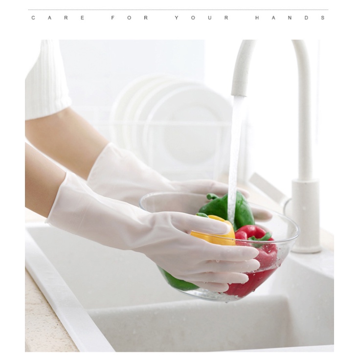 Găng Tay Cao Su Rửa Bát Rửa Chén bảo vệ da tay