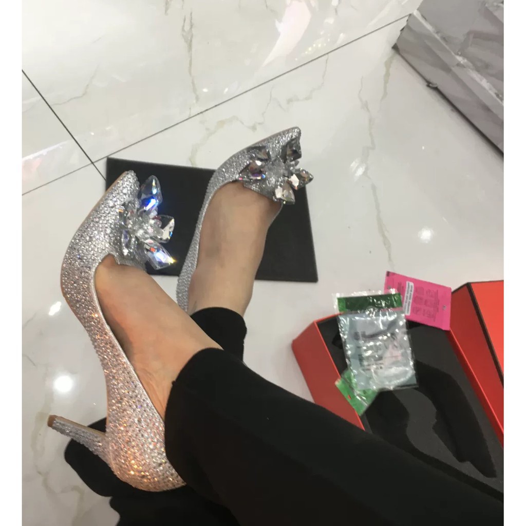 ORDER♥️Giày Đính Đá Cinderella UlzzangCao cấp