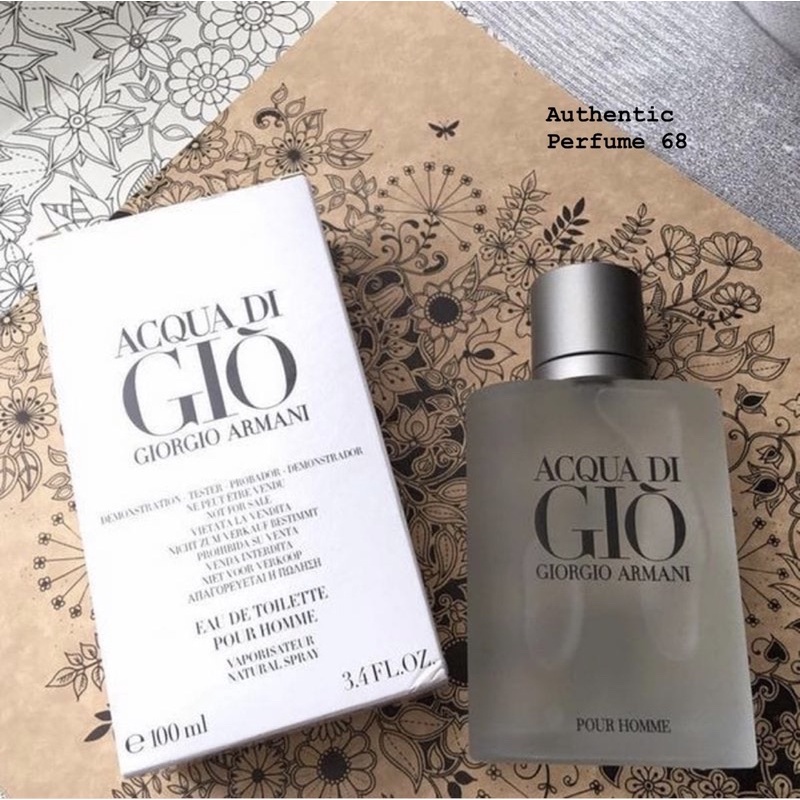 Nước Hoa Nam AQuaDi Giò Trắng EDP 100ml Nam tính lịch lãm, quyến rũ phái nữ- Authentic- Chính Hãng |