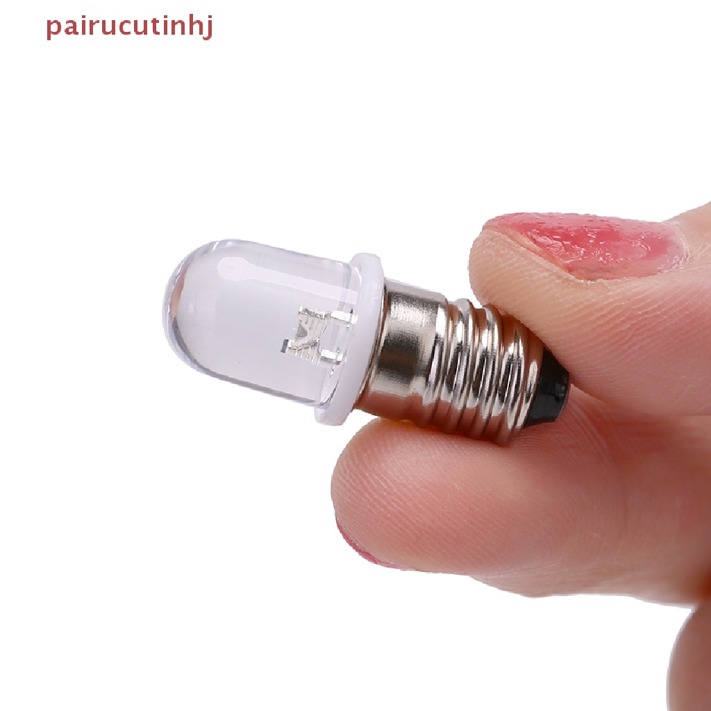 5 Bóng Đèn Led E10 DC 3V 4.5V Ánh Sáng Trắng Cao Cấp