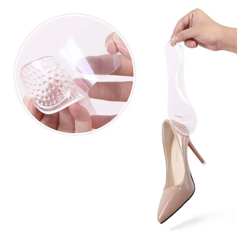 2 Miếng dán lót giày full bàn silicon không màu cho giày dép nữ size 34-40- hickies