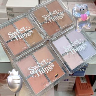 { GOGOTALES } BẢNG PHẤN MẮT MÁ 4 Ô SWEET THINGS