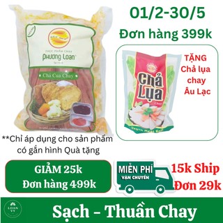 500g Chả Cua Chay Phương Loan - Thơm Ngon Thuần Chay - Thực Phẩm Chay Loan Vy + TẶNG Chả Lụa Chay Âu Lạc Đơn 399k