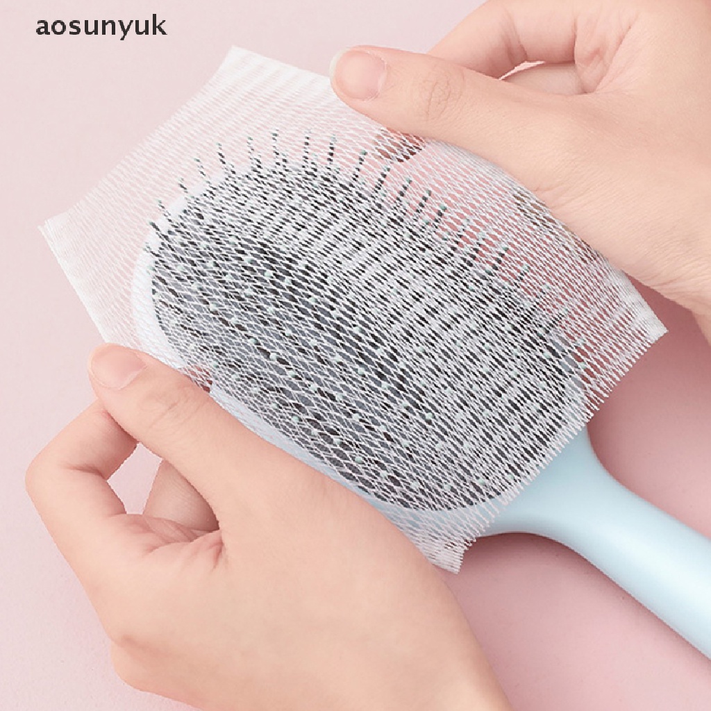 Aosunyuk Bộ 50 Lược Lưới Vệ Sinh Lược Chải Lông Thú Cưng Có Túi Khí Bảo Vệ EN
