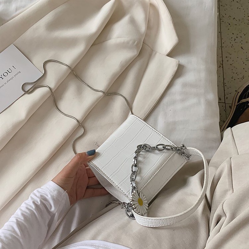 Túi Đeo Chéo Thiết Kế Đơn Giản Ngọt Ngào Cao Cấp Thời Trang Cho Nữ