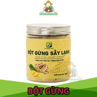 Bột Gừng Sấy Lạnh Nguyên Chất Hũ 100 Gram The Moshav - Nông Dân Khỏe