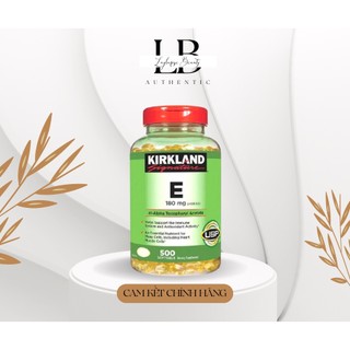 Viên Uống Vitamin E 400 IU 500 Viên Kirkland Của Mỹ 500 Viên