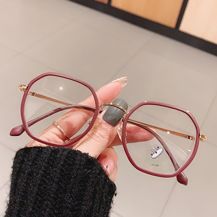 Kính Mát Gọng Lớn Chống Ánh Sáng Xanh Thời Trang Cho Nam Và Nữ