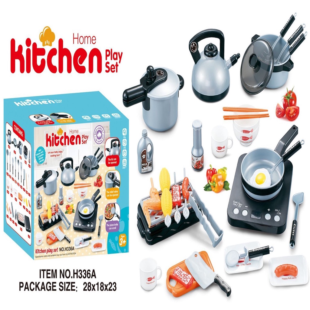 Bộ Đồ Chơi Nấu ĂN 36 Chi Tiết loại Đẹp Cho Bé Yêu