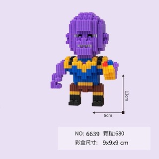 Mô hình nhân vật marvel batman mini Teemo LG 39