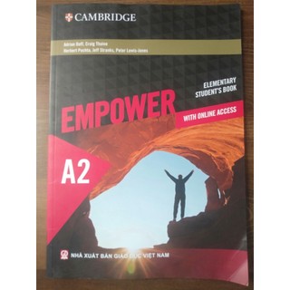 Sách - Empower A2 Elementary Student's Book with Online Access (DN)