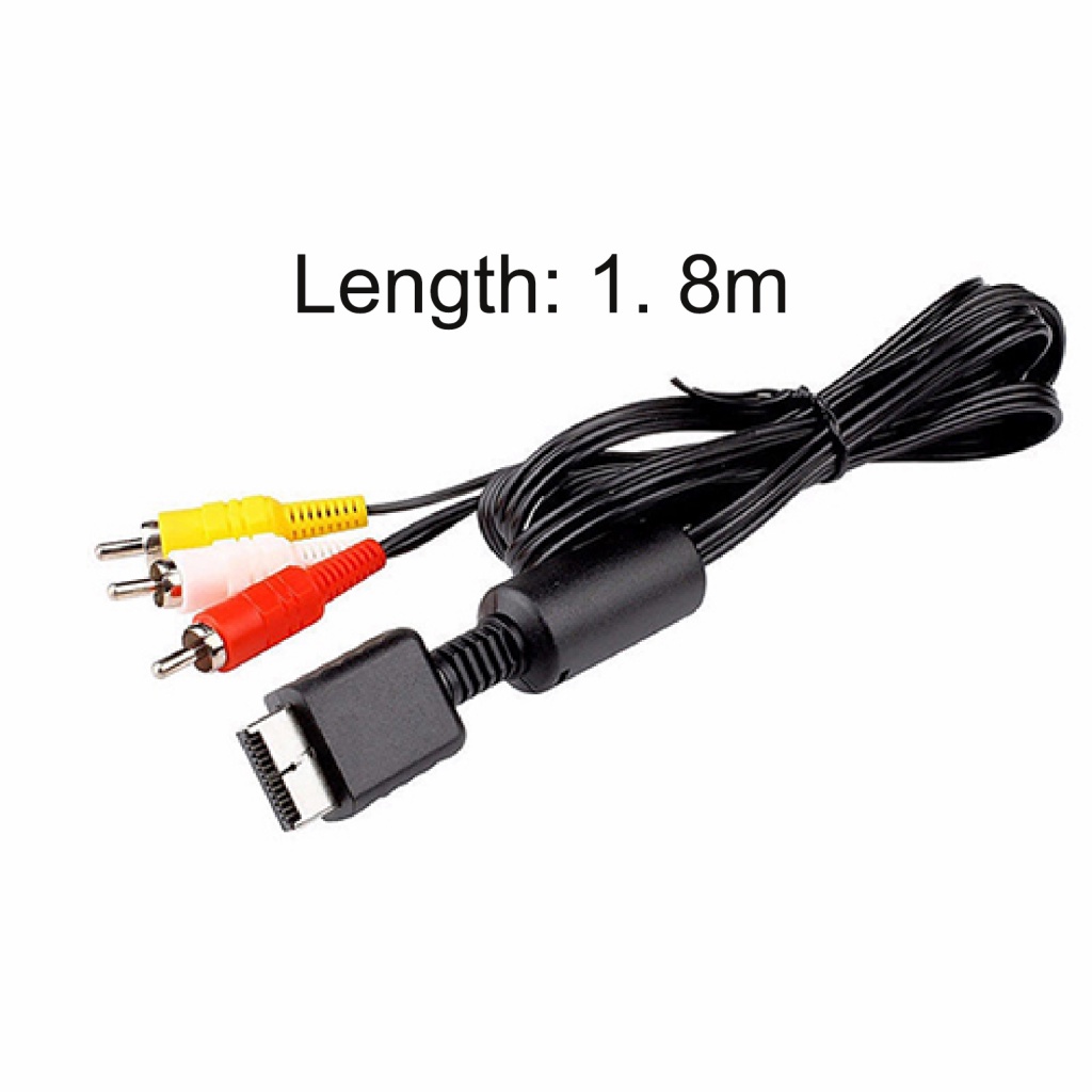 Cáp AV LENOVO 180cm 3RCA họa tiết dễ lắp đặt nhiều màu sắc tuỳ chọn