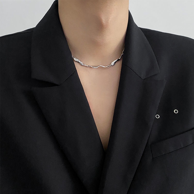 Vòng cổ Kim Loại Nhẹ Thời Trang Mùa Hè Sang Trọng Cho Nam