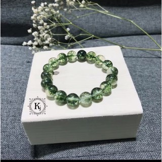 Vòng tay ƯU LINH xanh rêu phong thuy gia tăng vượng khí