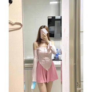 [ORDER] Set váy hở vai sexy cá tính