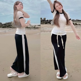 SET ÁO THUN KÈM CHÂN VÁY MIDI (KÈM VIDEO HÌNH THẬT)
