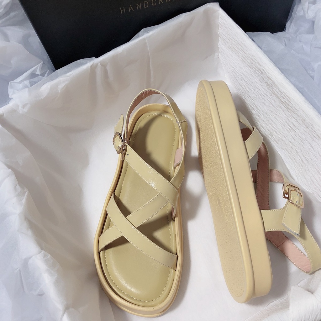 Xăng đan Atikota hở ngón đế dày thoải mái thời trang đi biển cho nữ