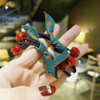 Cột tóc cherry quả nhỏ dễ thương