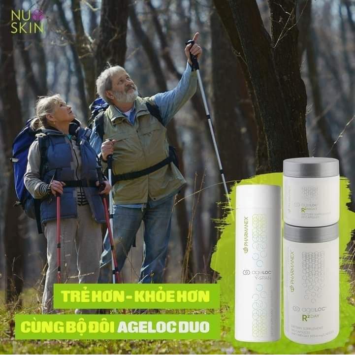 {Chính hãng, date mới nhất công ty}Ageloc R2 Nuskin 180v