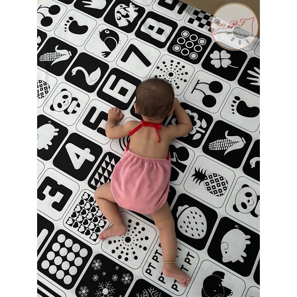 , kích thích thị giác, phát triển trí não cho bé 0-12m