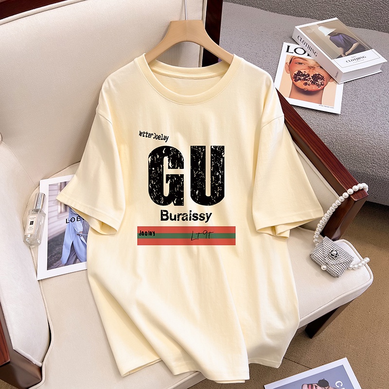 Áo thun NRVP 100% cotton tay ngắn plus size cho nam và nữ