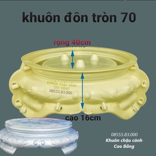 Khuôn đúc đôn tròn 70