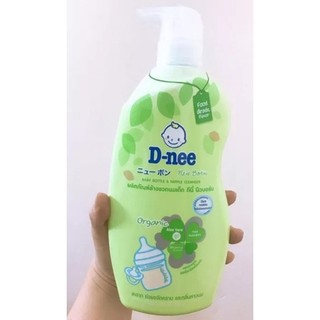 Nước Rửa Bình Sữa Dnee Organic Chai 620ml