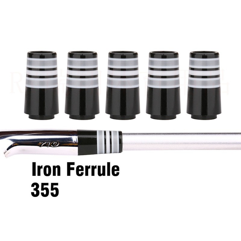 5 cái Bàn là Trục Tay áo Golf Câu lạc bộ Sắt Ferrules Thay thế.Grey