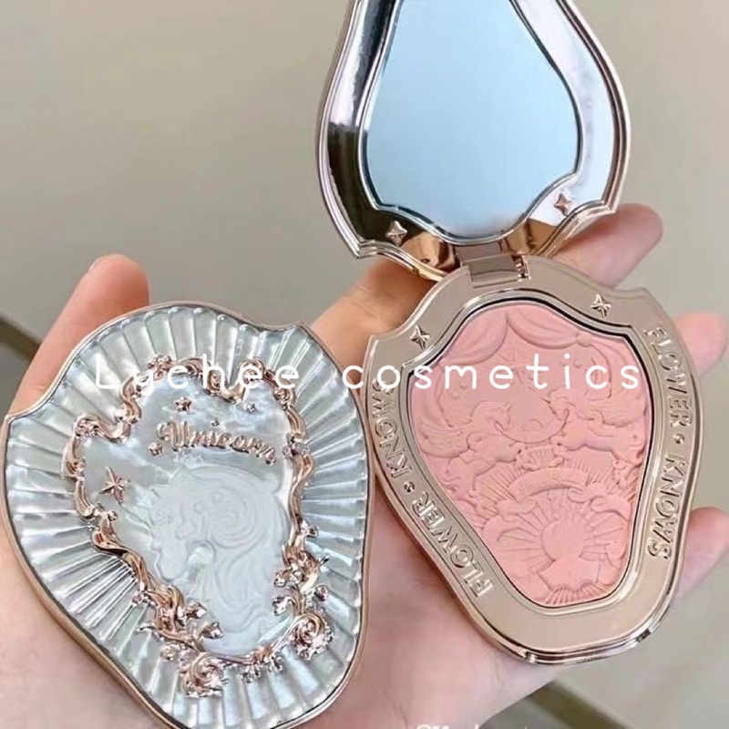 Phấn má Flower Knows Unicorn Embossed Blush