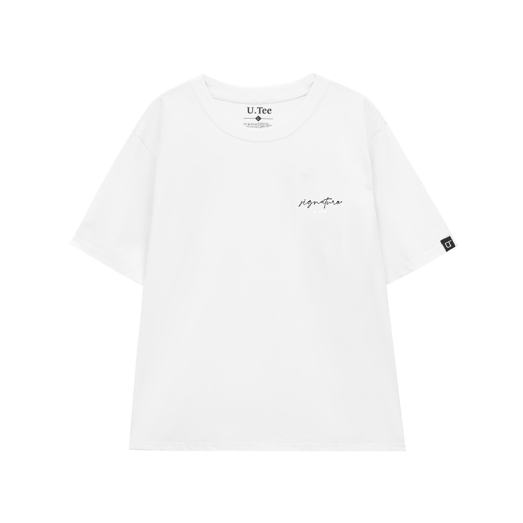 Áo Thun Unisex 100% Chất Liệu Cotton Signature - Thời Trang Đơn Giản