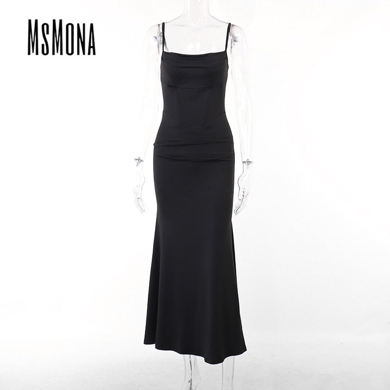 Đầm Ôm Không Tay Màu Trơn Thời Trang 2023 Quyến Rũ Dành Cho Nữ