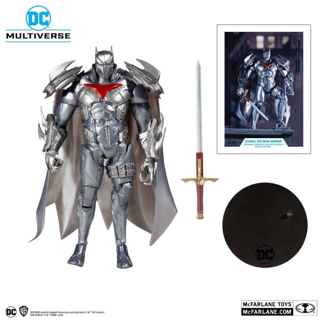 MCFARLANE Justice League Superman Batman Kinetic Má Hồng