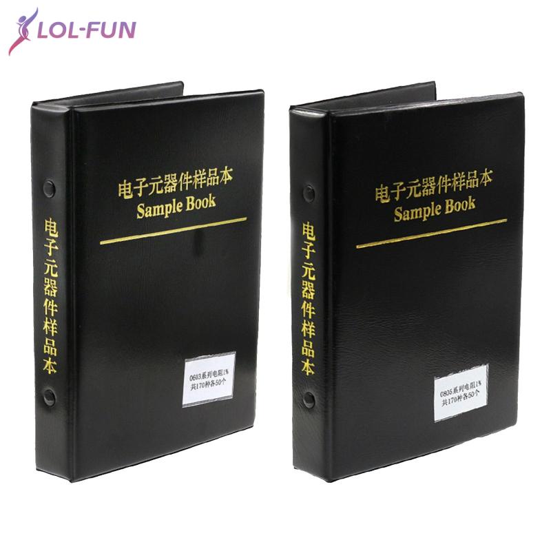 Sách Mẫu Thử 0603 0805 170 Giá Trị 4250 Mẫu SMD SMT