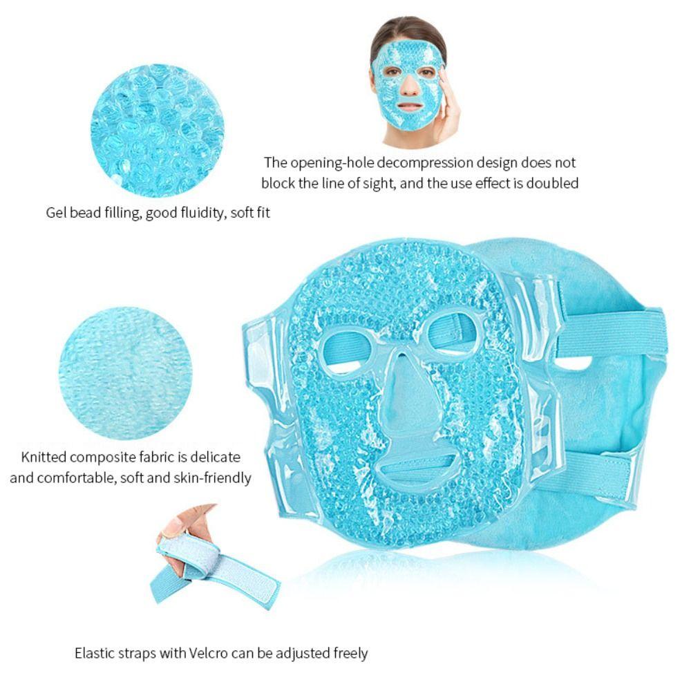 OCEANMAP Mặt Nạ Mắt Dạng Gel Lạnh / Ấm Giúp Giảm Căng Thẳng Chống Nếp Nhăn Có Thể Tái Sử Dụng