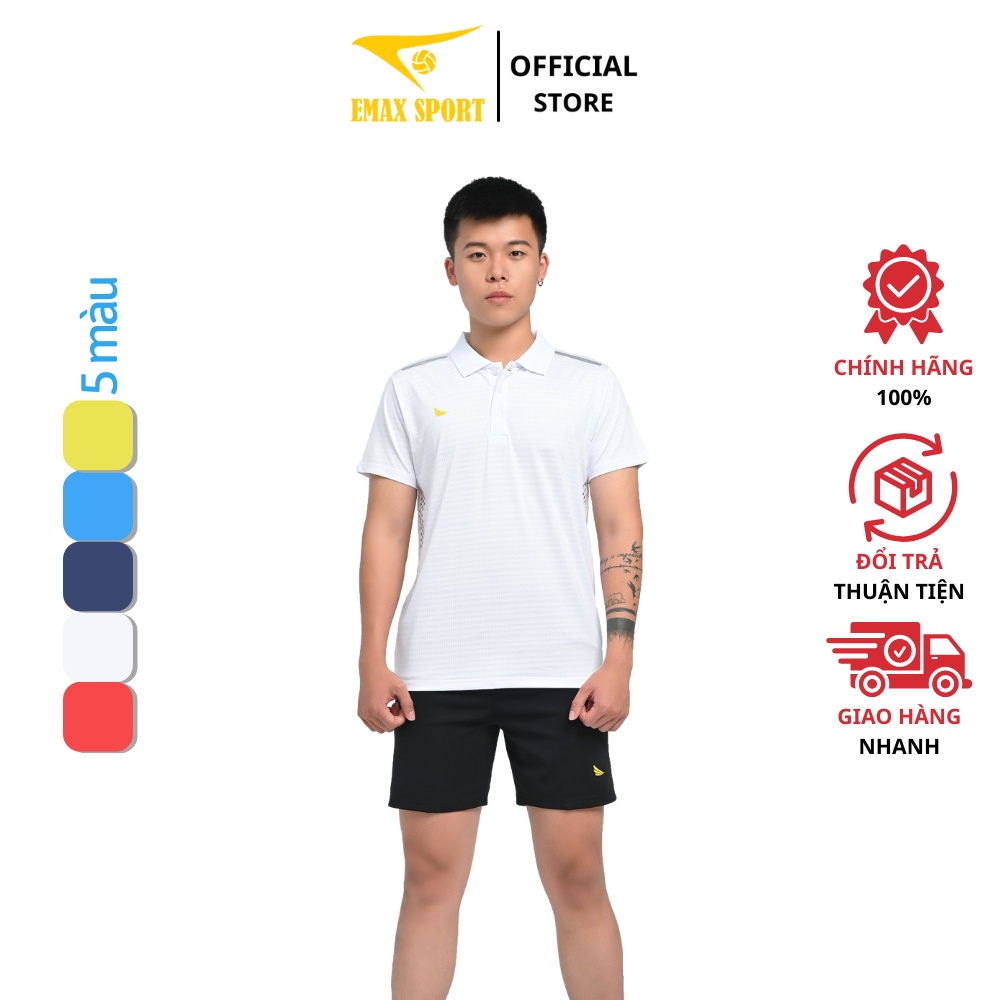 Áo Thể Thao Nam Ikando Amunra Cổ Trụ, Vải Thun Mè Cao Cấp, Co Giãn, Thoáng Khí - Nhiều màu